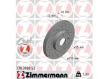 Dischi Freno Sportivi Zimmermann Anteriori Mazda MX-5 Nb Per Mazda MX-5 Nb 1,6 1,9 16V