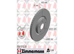 2X Disco Freno Zimmermann 250.1372.20 Per Ford Focus Iii Turnier Kuga Mk2 (DM2)