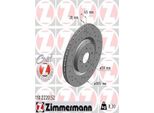 2X Disco Freno Zimmermann 110.2220.52 Per Alfa Romeo Mito (955) 45Mm 8 30Kg