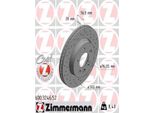 2X Disco Freno Zimmermann 600.3246.52 57Mm 8 40Kg 303Mm