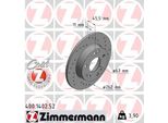 Dischi Freno Sportivi Zimmermann Anteriori Mercedes W201 Per Mercedes W201 Serie 190