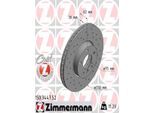 2X Disco Freno Zimmermann 150.3447.52 Per Bmw X5 (E70) X5 (F15 F85) 62Mm 332Mm