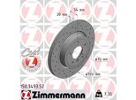 2 Dischi Freno Posteriori Sportivi Zimmermann Per Bmw Z4 Roadster