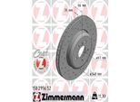2X Disco Freno Zimmermann 150.2956.52 Per Bmw 5 Sedan (G30 F90) X5 (G05)