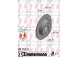 2X Disco Freno Zimmermann 600.3258.20 Per Skoda Octavia Iii Combi (5E5) 61Mm