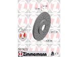 2X Disco Freno Zimmermann 250.1362.52 Per Ford Fiesta Mk6 Hatchback (JA8 JR8)