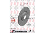 2X Disco Freno Zimmermann 250.1372.52 Per Ford Focus Iii Turnier Kuga Mk2 (DM2)