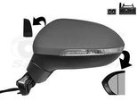 Van Wezel 5742827 Specchietto Retrovisore Esterno Sinistro Per Vw Passat Variant (3G5, CB5) Asferico Riscaldato Con Memoria Primerizzato