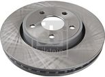 2X Disco Freno Febi Bilstein 108584 Anteriore Per Jeep Grand Cherokee Iv (Wk WK2)