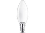 Philips Led Candela 4,3W = 40W E14 Opaco 470Lm 840 Bianco Neutro 4000K