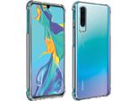 Avizar, Set Di Protezione Premium Huawei P30 Custodia Protettiva + Pellicola Protettiva 9H, Trasparente