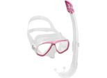 Set Da Snorkeling Cressi Perla Trasparente,Rosa Trasparente,Rosa Taglia Unica