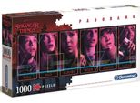Clementoni 39548 - Puzzle Panoramico - Stranger Things (1000 Pezzi) Puzzle Netflix