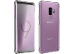 Avizar, Set Di Protezione Premium Galaxy S9 Plus Custodia Protettiva + Pellicola Protettiva, Trasparente