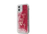 Guess Guhcp12Sglhflra Iphone12 Mini 5,4 Malinowy/Raspberry Custodia Rigida Glitter Charms