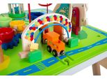 Tavolo Da Gioco Parco Divertimenti 3 In 1 Giochi Di Abilità Motorie Divertimento Legler Piccolo Piede