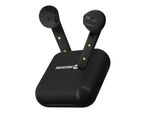 Cuffie In-Ear Bluetooth Tws Con Scatola Di Ricarica, Swissten Flypods - Nero