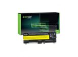 Green Cell - Batteria Per Computer Portatile (Equivalente A: Lenovo 42T4795) - Ioni Di Litio - 6 Celle - 4400 Mah - Nero - Per L