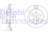 2X Disco Freno Delphi BG3397 Per MERCEDES-BENZ Classe M (W163) 51 5Mm