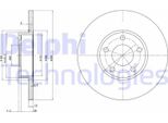 2X Disco Freno Delphi BG2749 Per Audi A4 Sedan (8D2 B5) A4 Avant (8D5 B5)