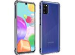 Avizar, Set Di Protezione Premium Samsung Galaxy A41 Custodia Protettiva + Pellicola Protettiva, Trasparente