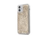 Guess Guhcp12Slg4Gslg Iphone 12 Mini 5,4 ZłOty/Oro Custodia Rigida 4G Liquid Glitter