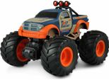 Amewi Arancione, Blu Spazzolato 1:18 Rc Auto Modello Elettrico Monster Truck Trazione Posteriore (2WD) Rtr 2,4 Ghz (22483)