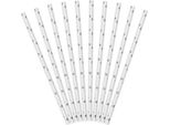 Cannucce Di Carta Argento 19,5 Cm A10 14885