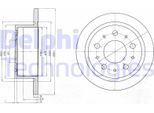 2X Disco Freno Delphi BG4062 Per Fiat Ducato (250_ 290_) 80Mm