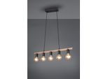 Lampadario Einar Nero Rl R30605032