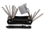 Multiutensile Da Bicicletta Fischer Per E-Bike, 15 Pezzi Composto Da Chiave Esagonale 2,5/3/4/5/6/8, Nipplo - 1 Pezzo (50404)