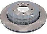 2X Disco Freno Posteriore Febi Bilstein 43849 Per Land Rover Discovery Iii (L319)