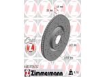 2X Disco Freno Zimmermann 440.3134.52 Per Peugeot 308 Sw Ii 308 Ii 47Mm