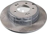 2X Disco Freno Febi Bilstein 170819 Posteriore Per Hyundai Ix35 (Lm El Elh) 284Mm