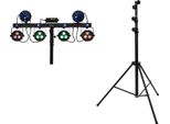 Eurolite Set Led Kls Laser Bar Next Fx-Lichtset + STV-60-WOT Eu Stahlstativ Schwarz (20000816)