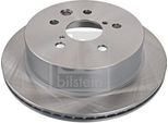 2X Disco Freno Febi Bilstein 108570 Posteriore Per Lexus Is Iii (GSE3_ AVE3_)