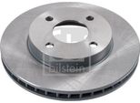 2X Disco Freno Febi Bilstein 170750 Anteriore Per Nissan Micra Iii (K12) 43 7Mm