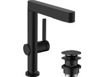 Hansgrohe Finoris Mitigeur Monocommandé Pour Lavabo 230 Avec Douchette Extractible, 2 Types De Jets Et Vidage Push-Open, Saillie 178 Mm, 76063670, 76063670