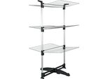 Tomado Ciclone Droogtoren 40 M Lijn 78X72X137 Cm Zilver/Zwart