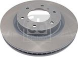 2X Disco Freno Febi Bilstein 170599 Anteriore Per Mitsubishi Pajero Iv (V8_W V9_W)