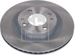 2X Disco Freno Febi Bilstein 170600 Anteriore Per Peugeot Ion Hatchback