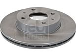2X Disco Freno Febi Bilstein 108557 Anteriore Per Nissan Almera I Hatchback (N15)