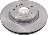2X Febi Bilstein Disco Freno 108472 Anteriore Per Suzuki Vitara (Ly) 47Mm 5 105Kg