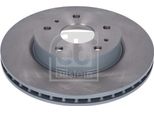 2X Febi Bilstein Disco Freno 108614 Anteriore Per Suzuki SX4 (Ey Gy) 47Mm 5 815Kg