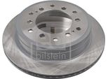 2X Disco Freno Posteriore Febi Bilstein 108388 Per Toyota Fj Cruiser (GSJ1_) 68Mm