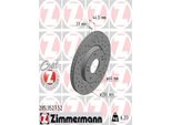 2X Disco Freno Zimmermann 285.3527.52 Per Hyundai I30 (Gd) Per Kia Cee'd (Jd)