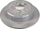2X Febi Bilstein Disco Freno 170083 Posteriore Per Jeep Cherokee (Kk) 68 5Mm 206Mm