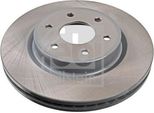 2X Disco Freno Febi Bilstein 170041 Anteriore Per Nissan NP300 Navara Pickup (D40)