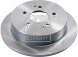2X Febi Bilstein Disco Freno 170697 Posteriore Per Ssangyong Korando Suv (Ck) 284Mm