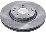 2X Disco Freno Febi Bilstein 170696 Anteriore Per Ssangyong Korando Suv (Ck) 45 6Mm